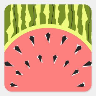 Adesivo Quadrado Praça rosa de Watermelon