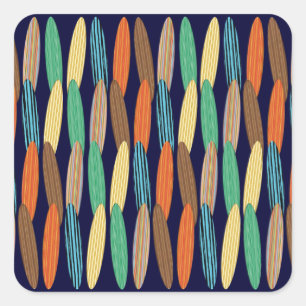 Adesivo Quadrado Pranchas