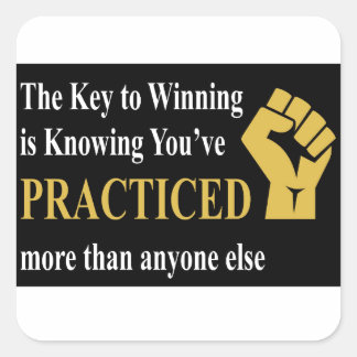 Adesivo Quadrado Prática para ganhar