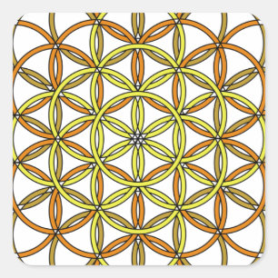 Adesivo Quadrado Prazer de Ramiel do arcanjo