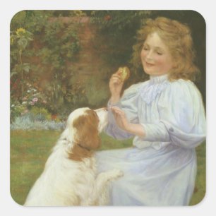 Adesivo Quadrado Prazos da Esperança por William Henry Gore