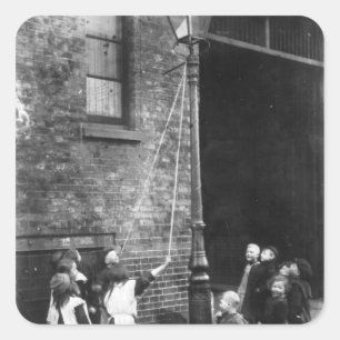 Adesivo Quadrado Precários de Londres, c.1900