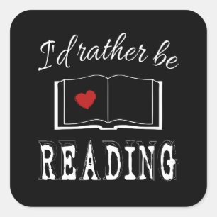 Adesivo Quadrado preferencialmente lendo