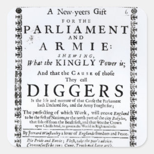 Adesivo Quadrado Presente de Ano Novo