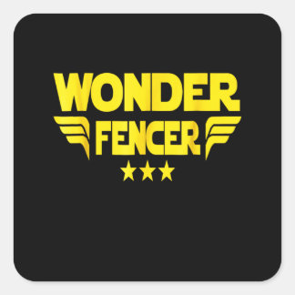 Adesivo Quadrado Presente de cerca | Eu Sempre Ganho Toda A Corresp