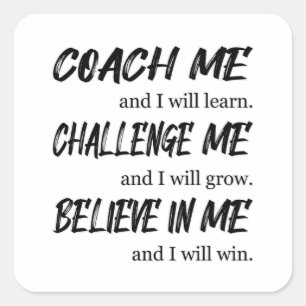 Adesivo Quadrado Presente do Team Work Spirit Job Incrível Team Pla