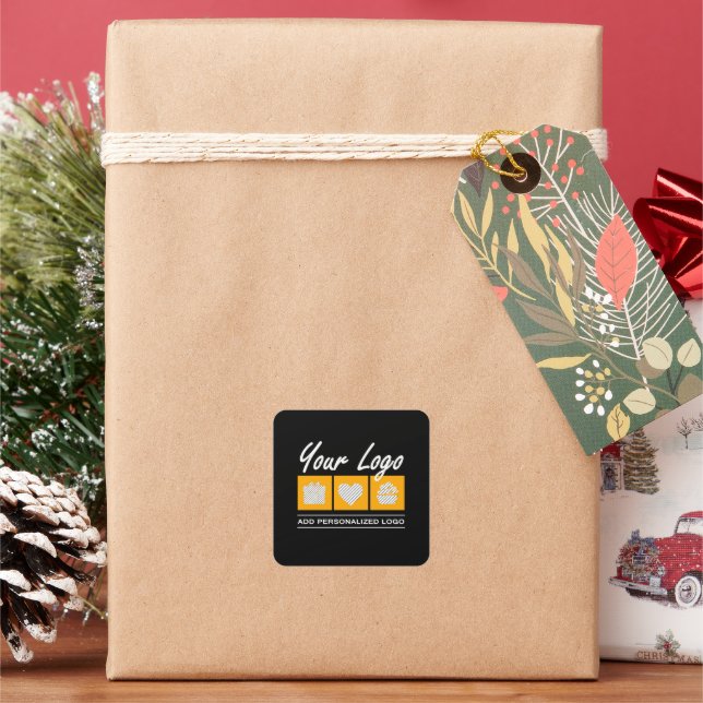 Adesivo Quadrado Presente Personalizado Para Homens Aniversário Do  (Feriado)