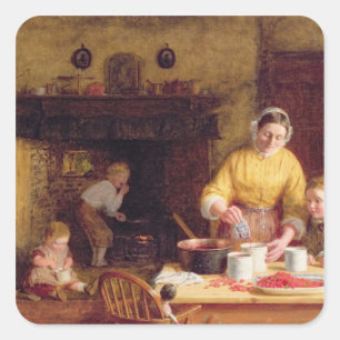 Adesivo Quadrado Preservando emperramento