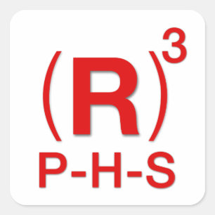 Adesivo Quadrado Presidente republicano, Câmara e Senado