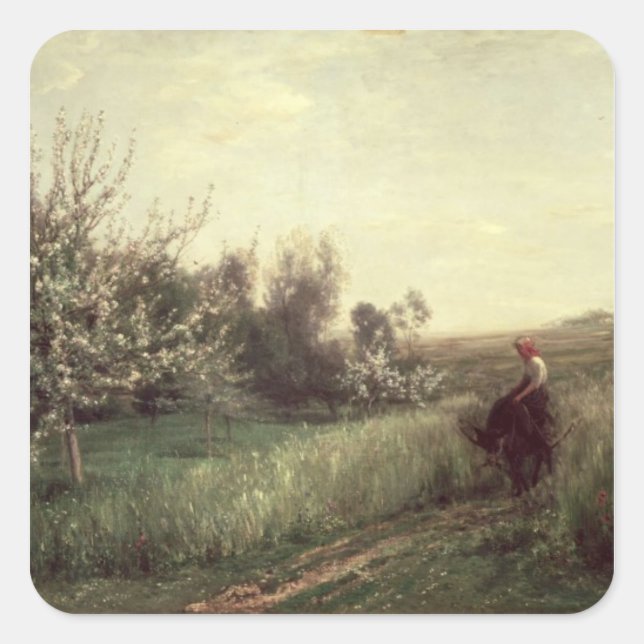 Adesivo Quadrado Primavera, 1857 (Frente)