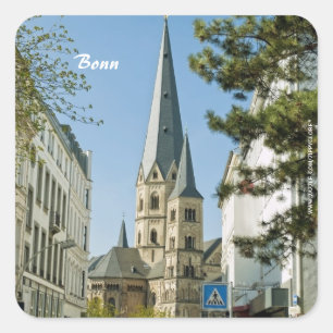 Adesivo Quadrado Primavera em Bonn