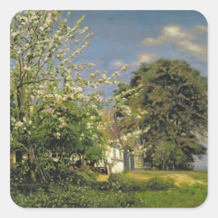 Adesivo Quadrado Primavera Flor, 1908