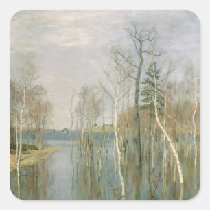 Adesivo Quadrado Primavera, ponto alto, 1897