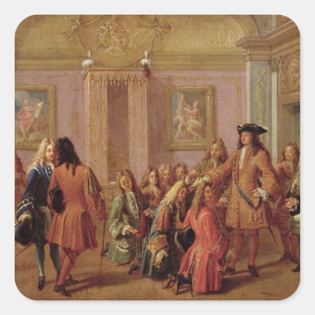 Adesivo Quadrado Primeira Promoção da Ordem de Santo Louis (Frente)