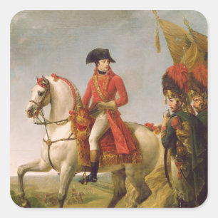 Adesivo Quadrado Primeiro cônsul de Napoleon Bonaparte
