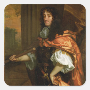 Adesivo Quadrado Prince Rupert (1619-82), c.1666-71 (óleo na canvas
