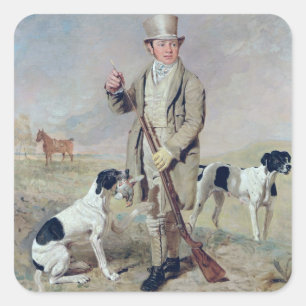 Adesivo Quadrado Príncipe de Richard, com Damon, o coronel atrasad