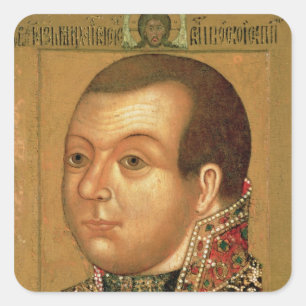 Adesivo Quadrado Príncipe M.V. Skopin-Shuyski, início do século