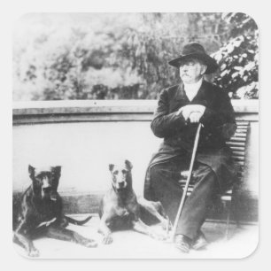 Adesivo Quadrado Príncipe Otto de Bismarck-Schoenhausen