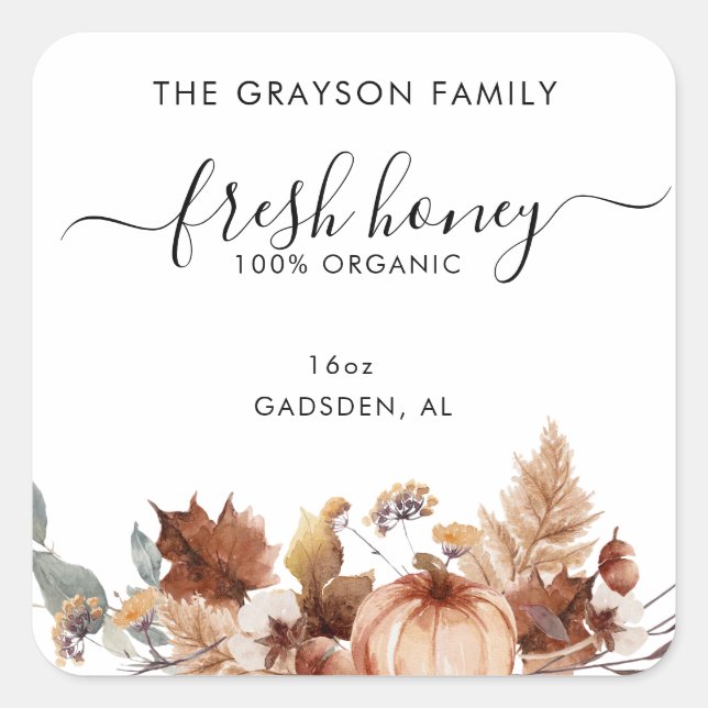 Adesivo Quadrado Product Labels (Frente)