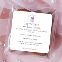 Produto de Ingredientes de Padaria de Cupcake Esca