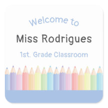 Professor Arco-Íris Bem-Vindo À Escola