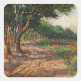 Adesivo Quadrado Promenade em Euxinograd com revestimento de Elm