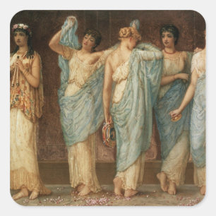 Adesivo Quadrado Pronto para a dança