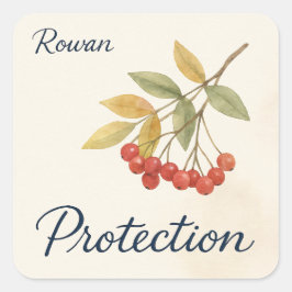 Adesivo Quadrado Proteção da Rowan