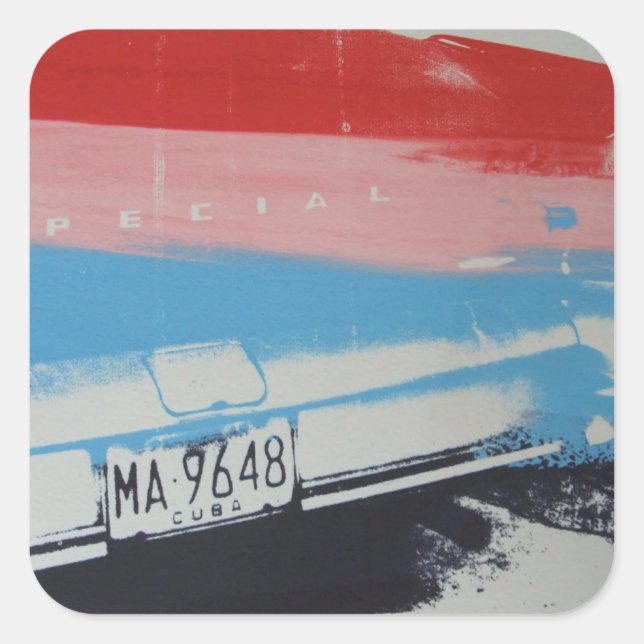 Adesivo Quadrado Proteção multicor (Frente)