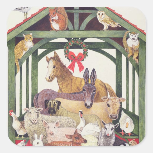 Adesivo Quadrado Protegido (Frente)