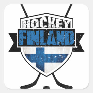 Adesivo Quadrado Protetor finlandês Suomi do hóquei
