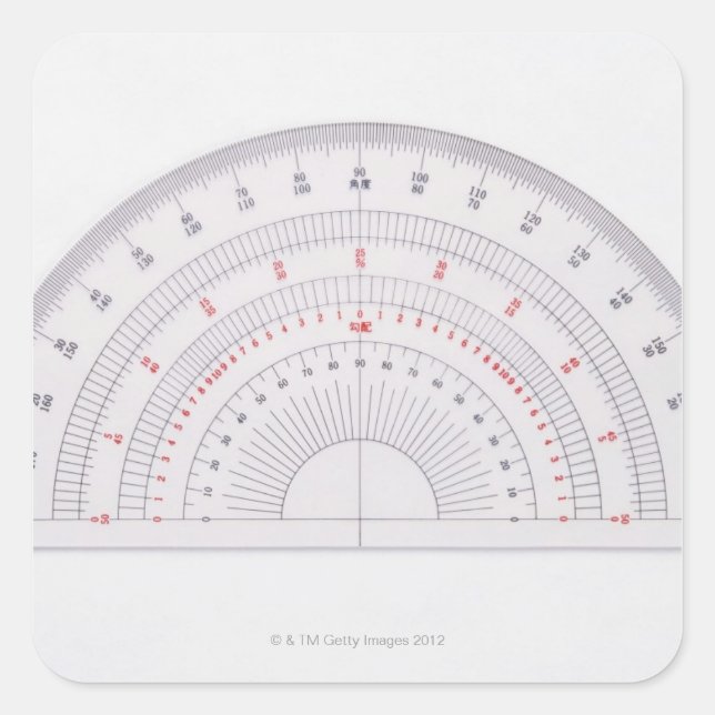 Adesivo Quadrado Protrator (Frente)