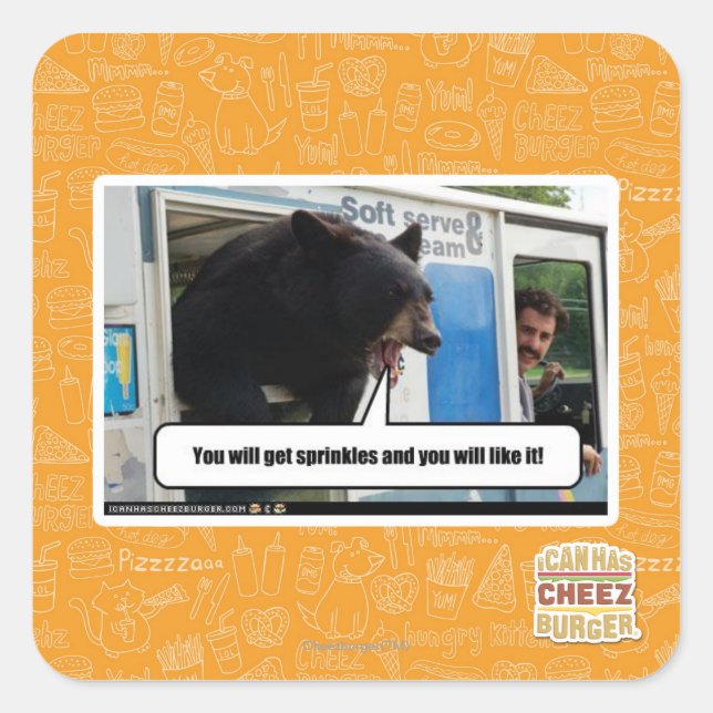 Adesivo Quadrado Prprinkles (Frente)