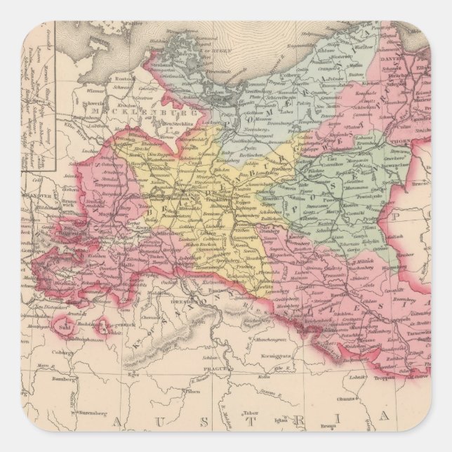 Adesivo Quadrado Prússia 7 (Frente)