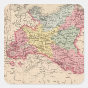 Adesivo Quadrado Prússia 7