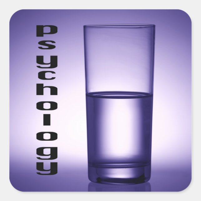 Adesivo Quadrado Psicologia (Frente)