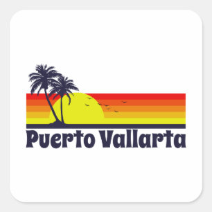 Adesivo Quadrado Puerto Vallarta