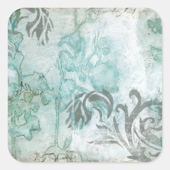 Adesivo Quadrado Pulverização III não embelezada (Frente)