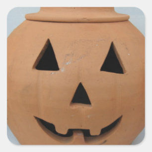 Adesivo Quadrado Pumpkin do Top Hat