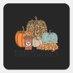 Adesivo Quadrado Pumpkin Spice e tudo o que é bom meme e sexo viral