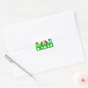 Adesivo Quadrado Pup N Play Square Sticker