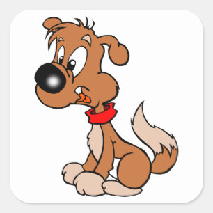 Adesivo Quadrado Puppy