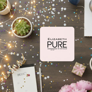 Adesivo Quadrado Pure Michigan Personalizado Sticker