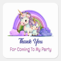 Purple Unicorn Obrigado