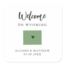 Qualquer Saco de Boas-vindas do Casamento do Estad