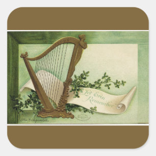 Adesivo Quadrado Que Erin Lembre-se de Ruas.