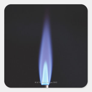 Adesivo Quadrado Queimador de gás