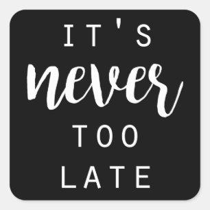 Adesivo Quadrado Quotável IV