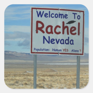Adesivo Quadrado Rachel Nevada 3" Stickers - Conjunto 6